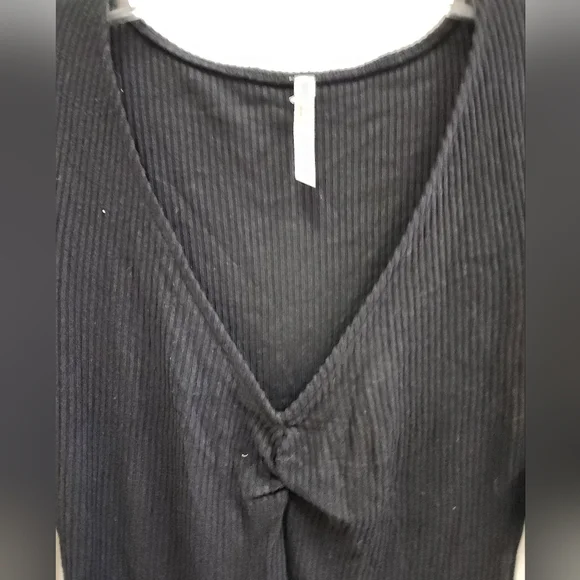 NEW! FREE PEOPLE Blouse black Large - Picture 5 of 6